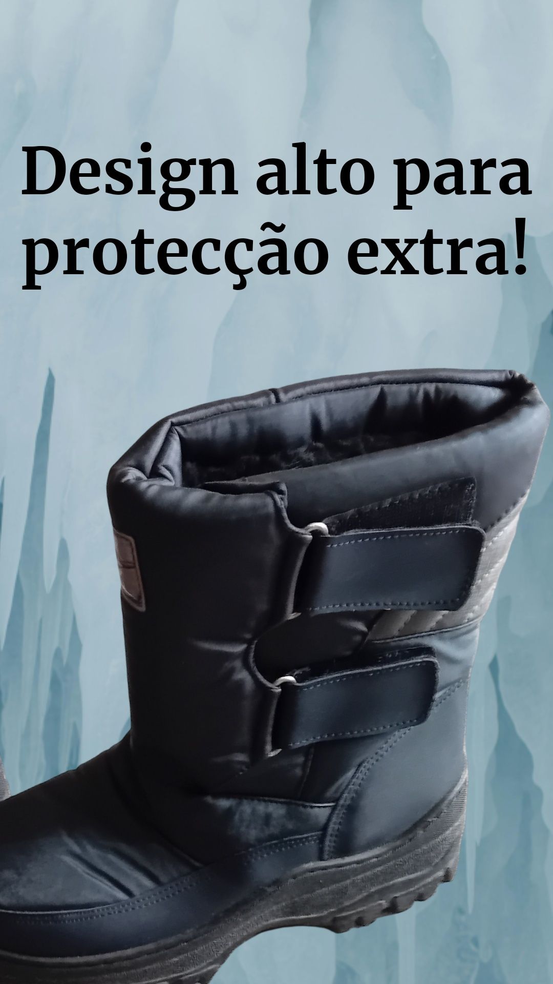 Botas de neve  .