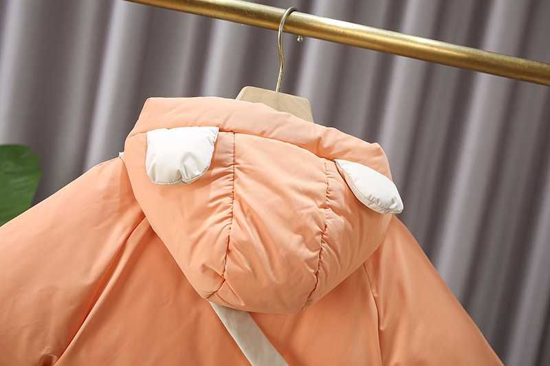 Куртка зимова з вушками + бананка 116р ( 5-6 років)