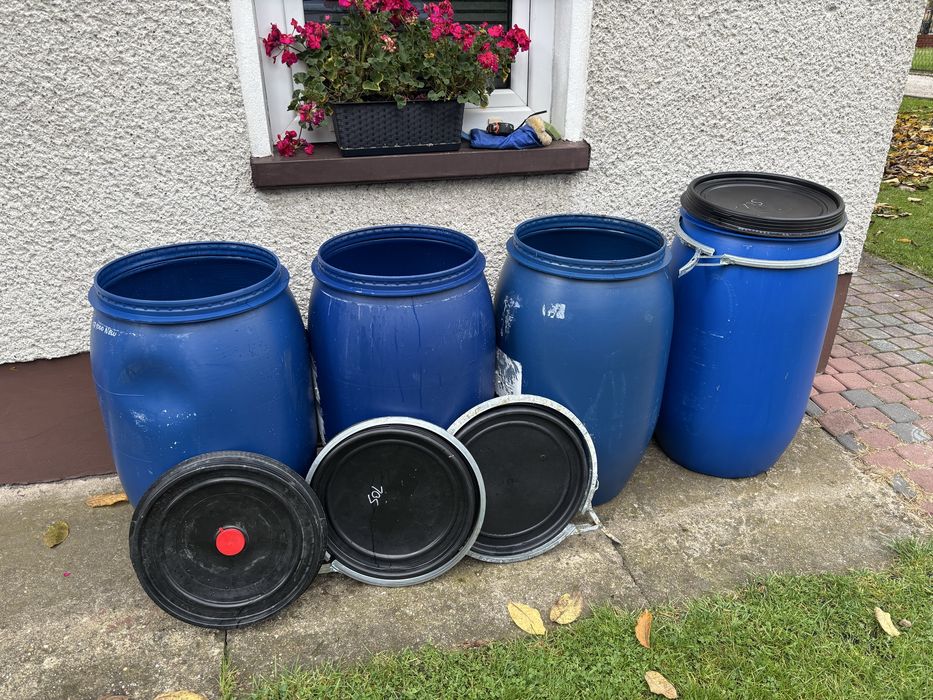 Beczka plastikowa 120l