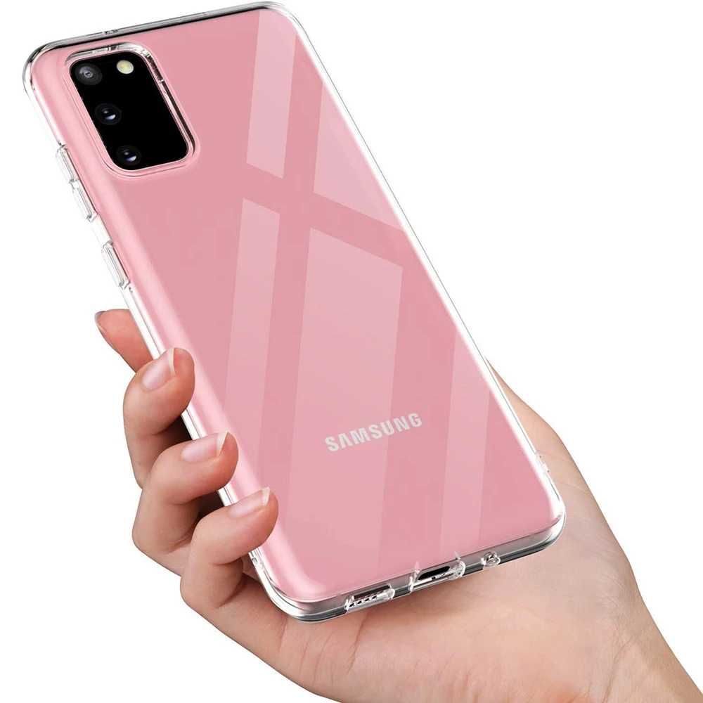 Etui Slim Case 1mm Samsung S20 + przeźroczysty nakładka plecki