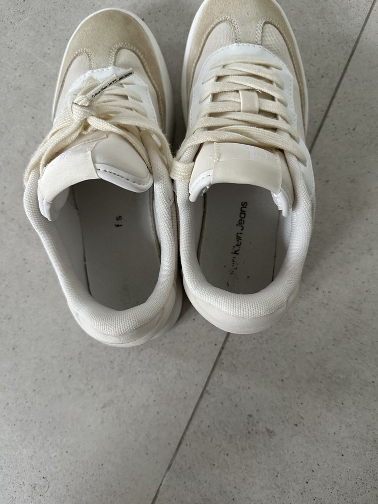 Calvin Klein sneakersy adidasy sznurowane trampki 37 23,5cm