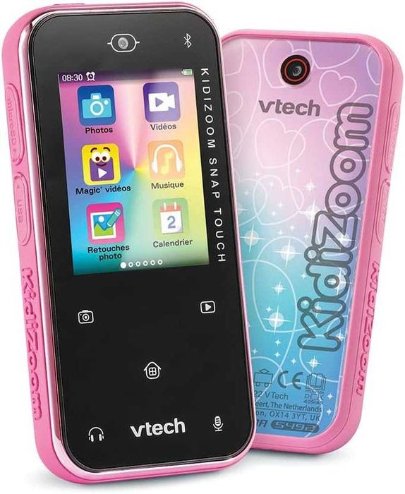 VTech - Kidizoom Snap Touch Rose Przenośny Aparat Cyfrowy