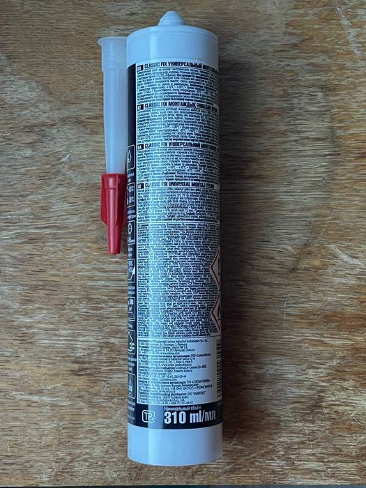 Герметик полиуритановый Crocodile pu210fc серый; клей Tytan Classic