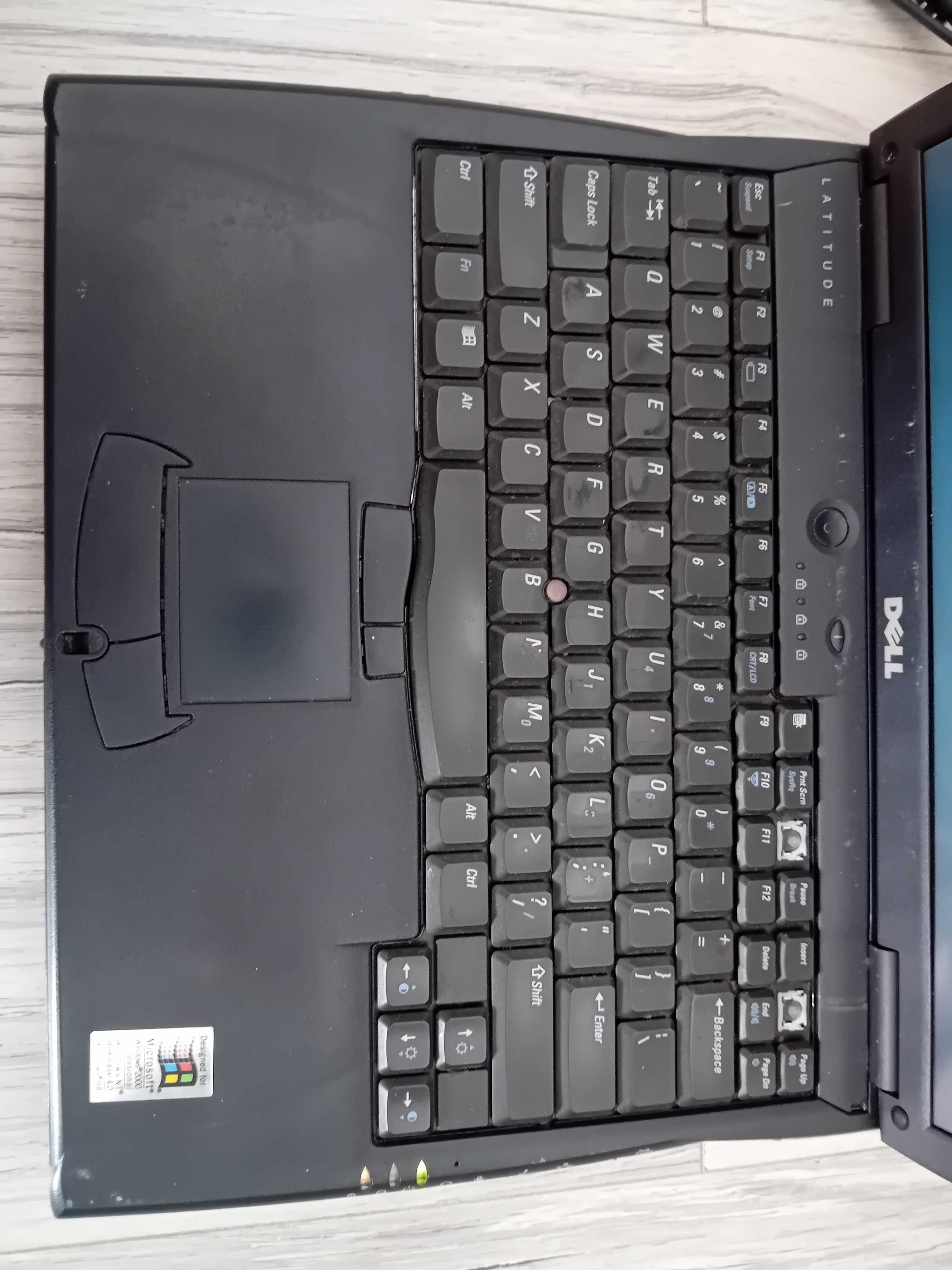 Retro Laptop Dell pp01l Sprawny Okaz