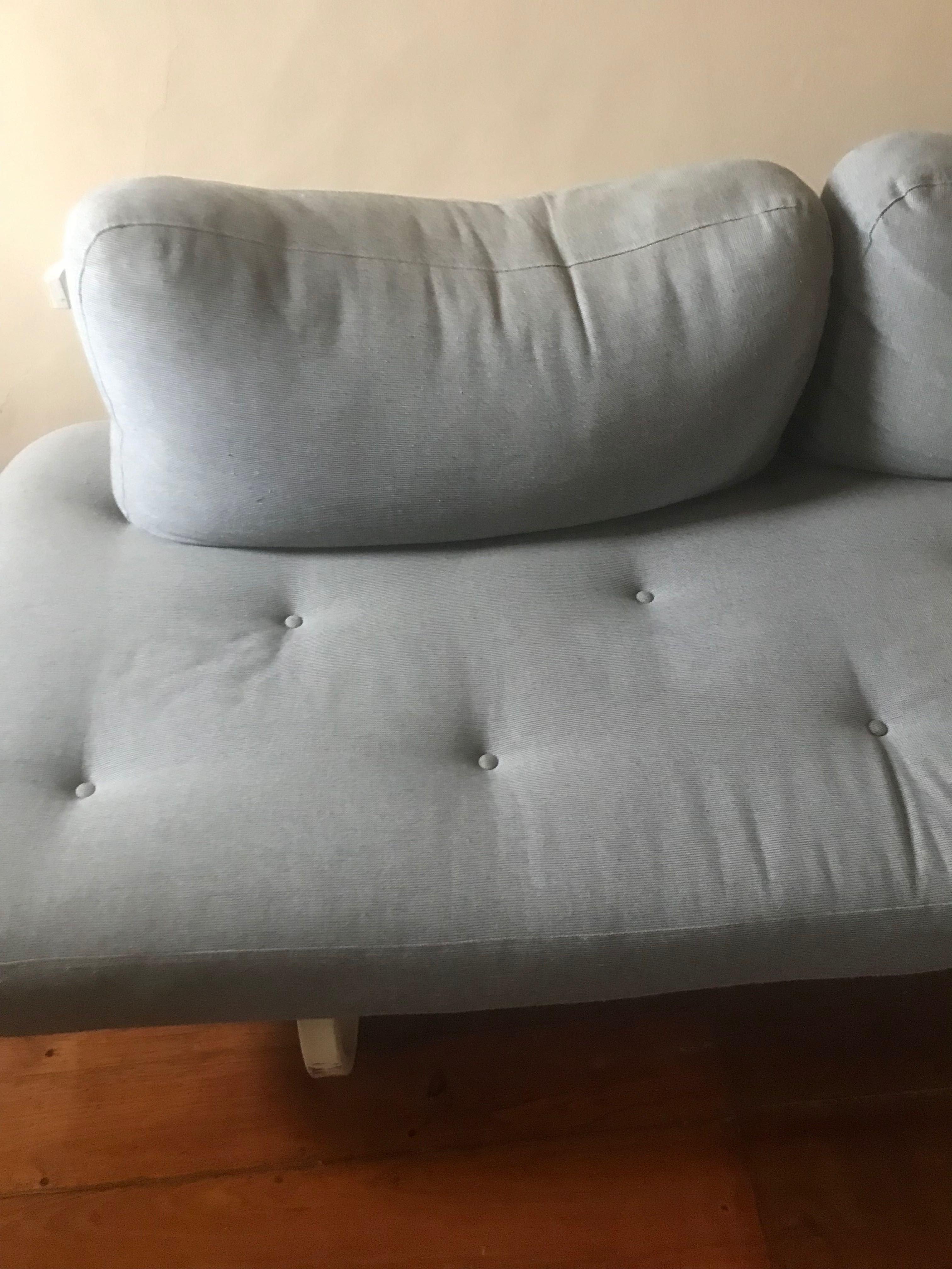 Sofá modern cinzento área infinitas