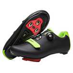 Buty rowerowe ARTVEP szosowe i MTB, zielono-czarne, EU42