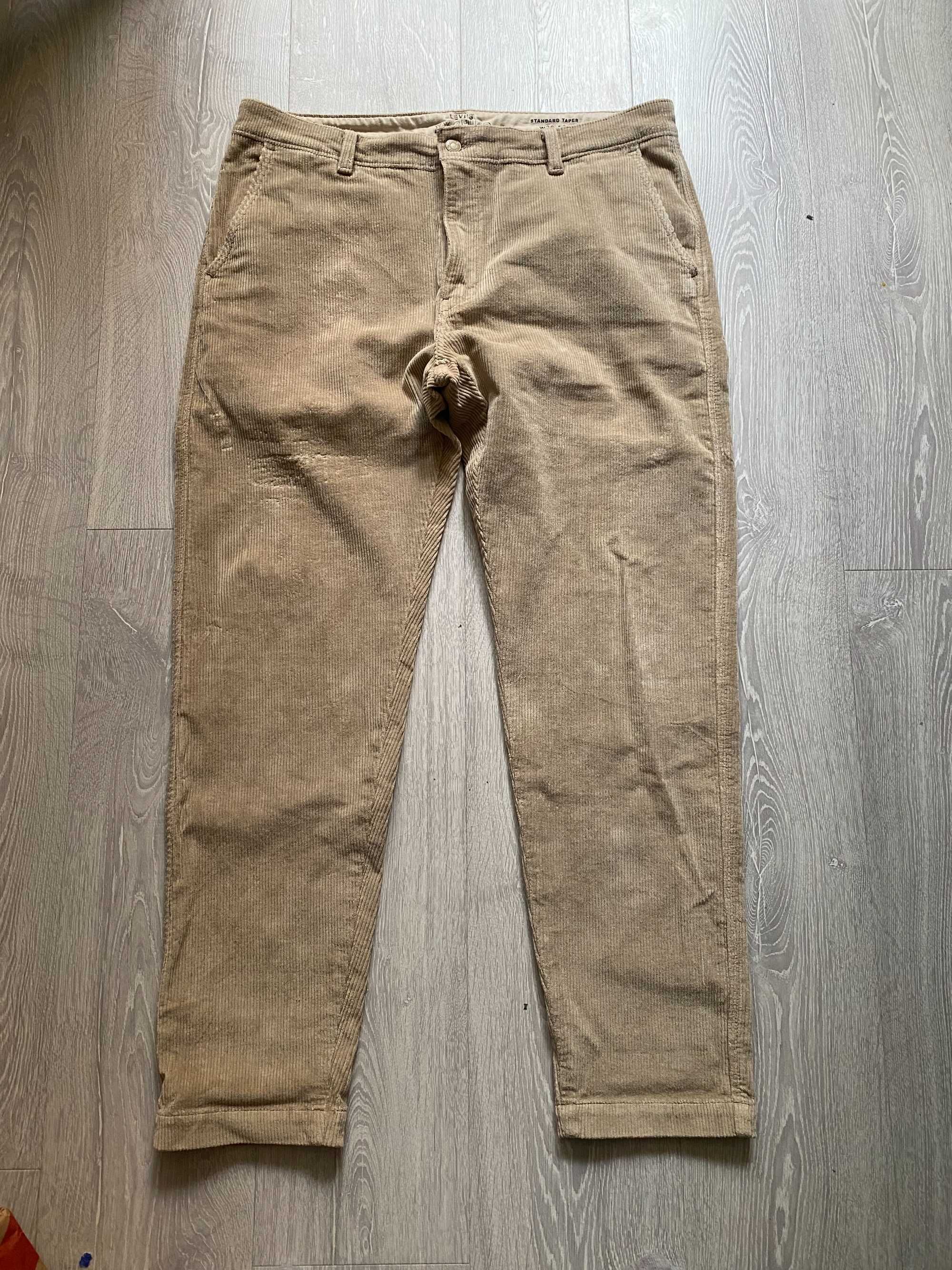 Levi's spodnie sztruksowe męskie r. W36L32