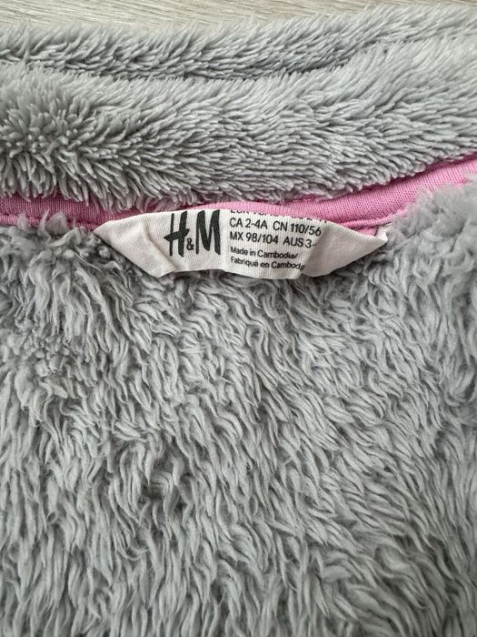 Меховая жилетка H&M, 3-4года
