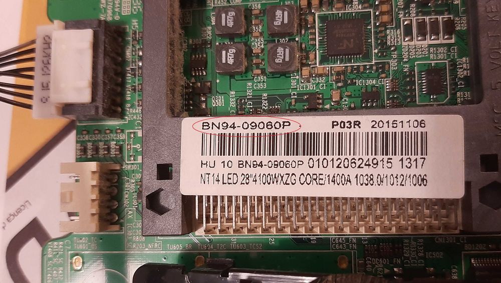 Placa de video para TV Samsung