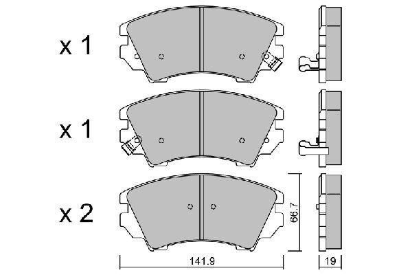 Колодки Opel Insignia Astra J Cascada Zafira C Malibu Camaro Saab9-5