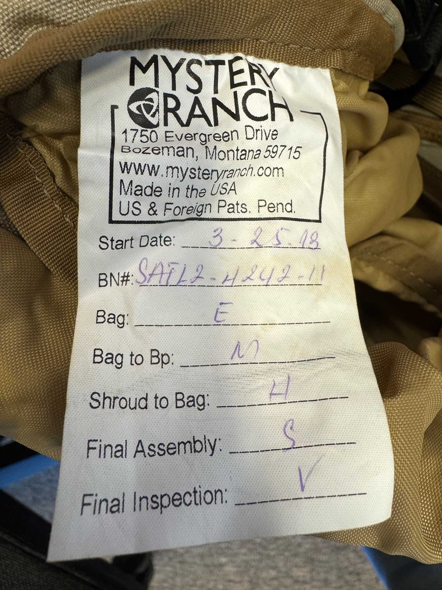 Plecak Mystery Ranch SATL Pack BVS MultiCam US