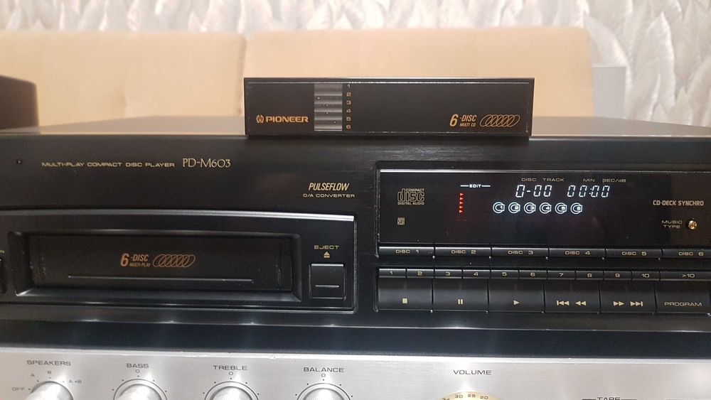 CD плеер Pioneer PD-M 603 Multi-Play/6 Disc/ made in Japan/Japon