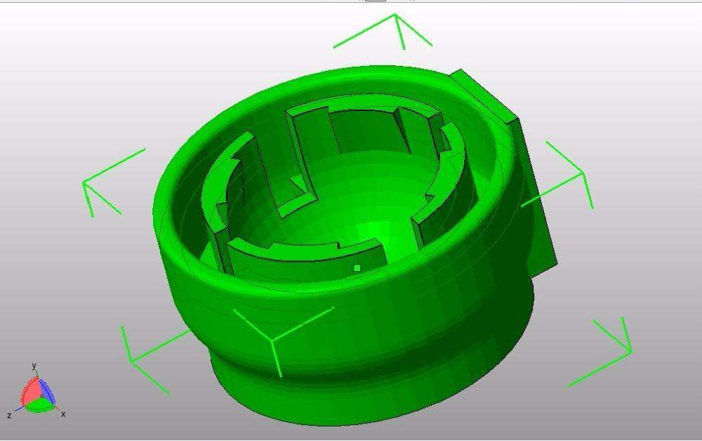 3D модель держателя для шара