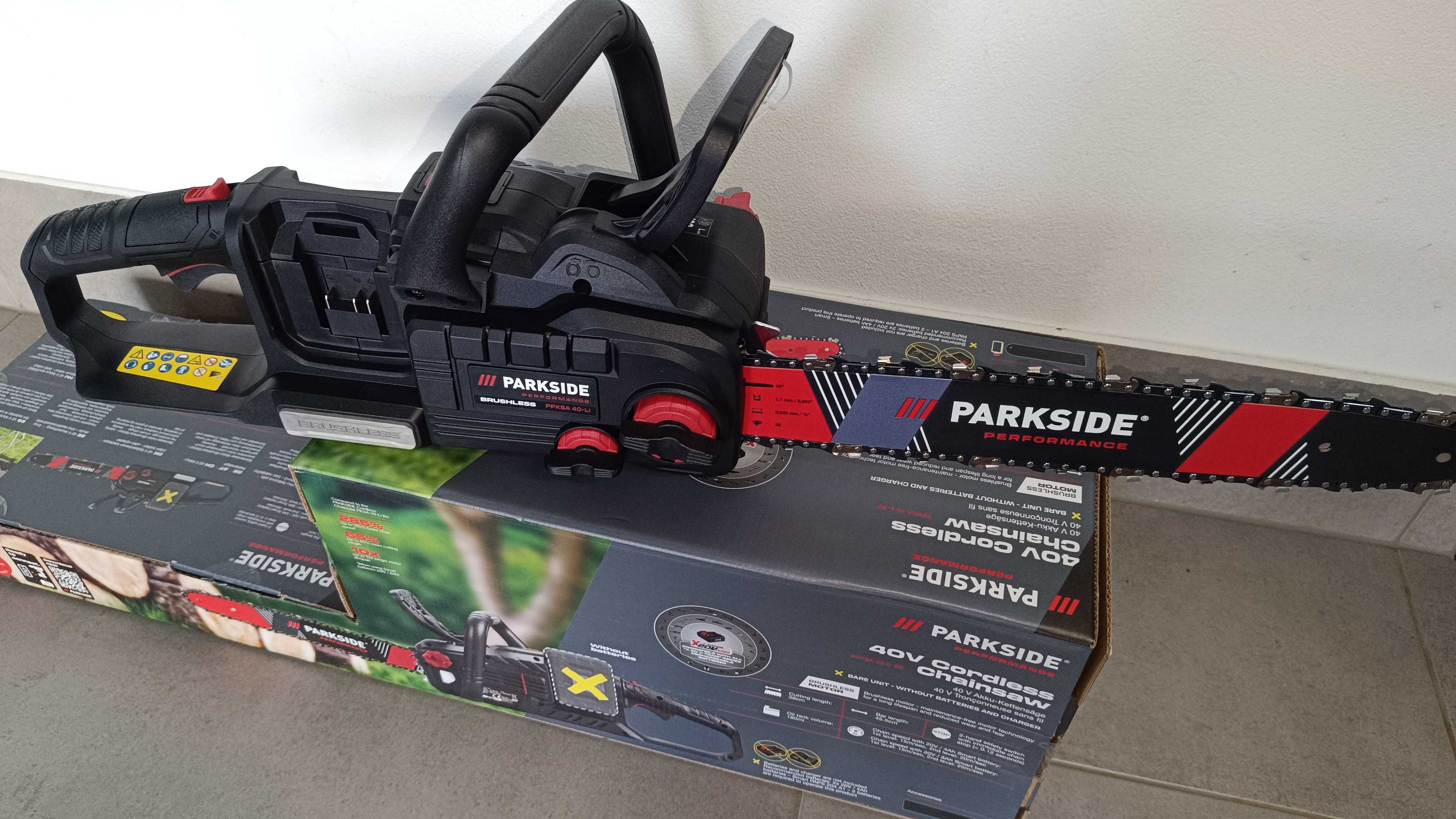 Parkside performance pilarka akumulatorowa 40v PPKSA 40 Li B2