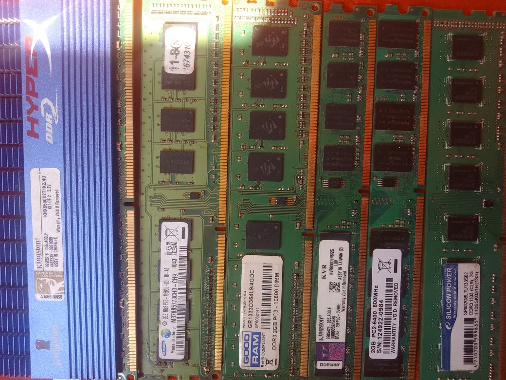 Опертивна память на Ddr3 и Ddr2