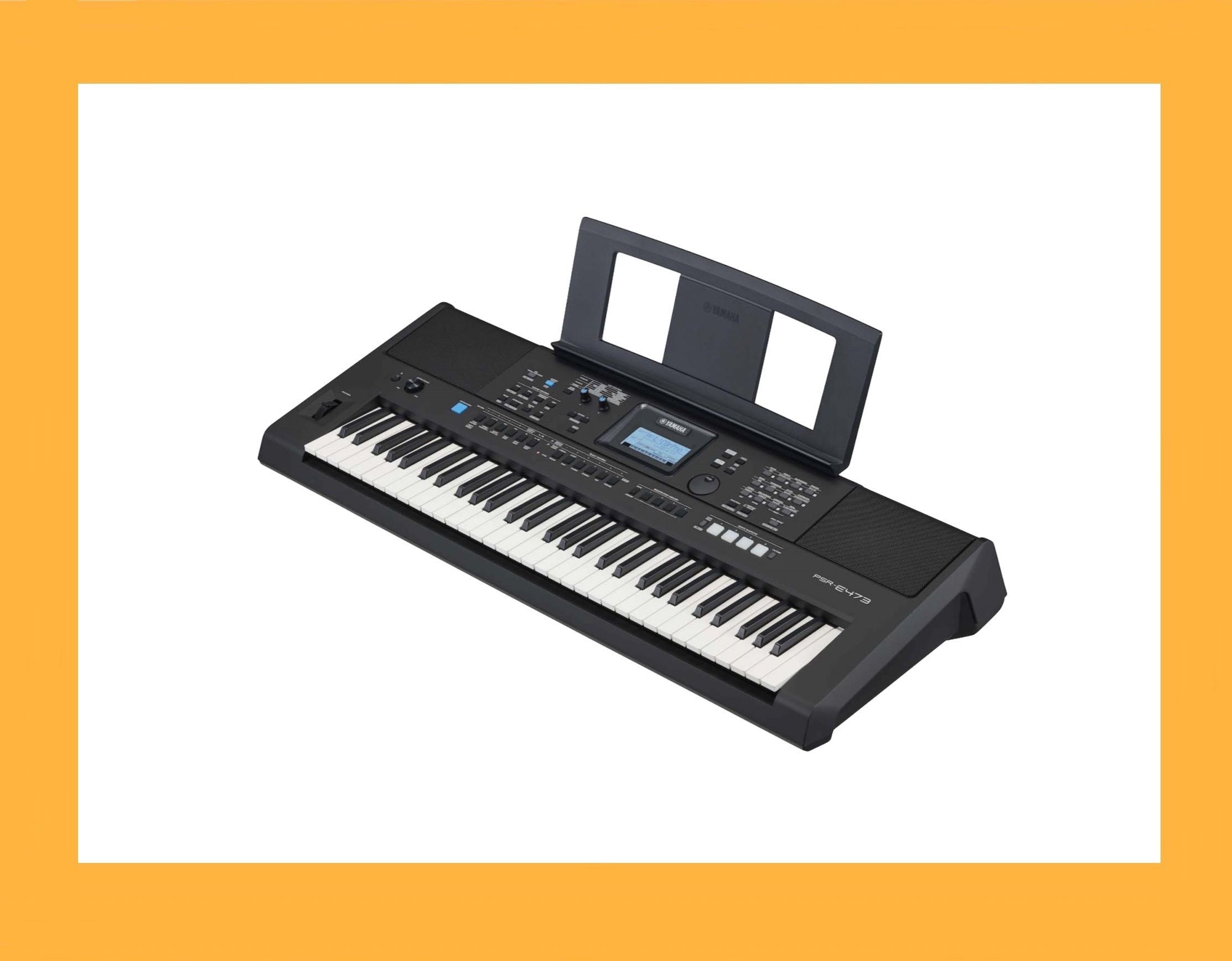 YAMAHA PSR-e473 keyboard 473 od ręki musicsklep