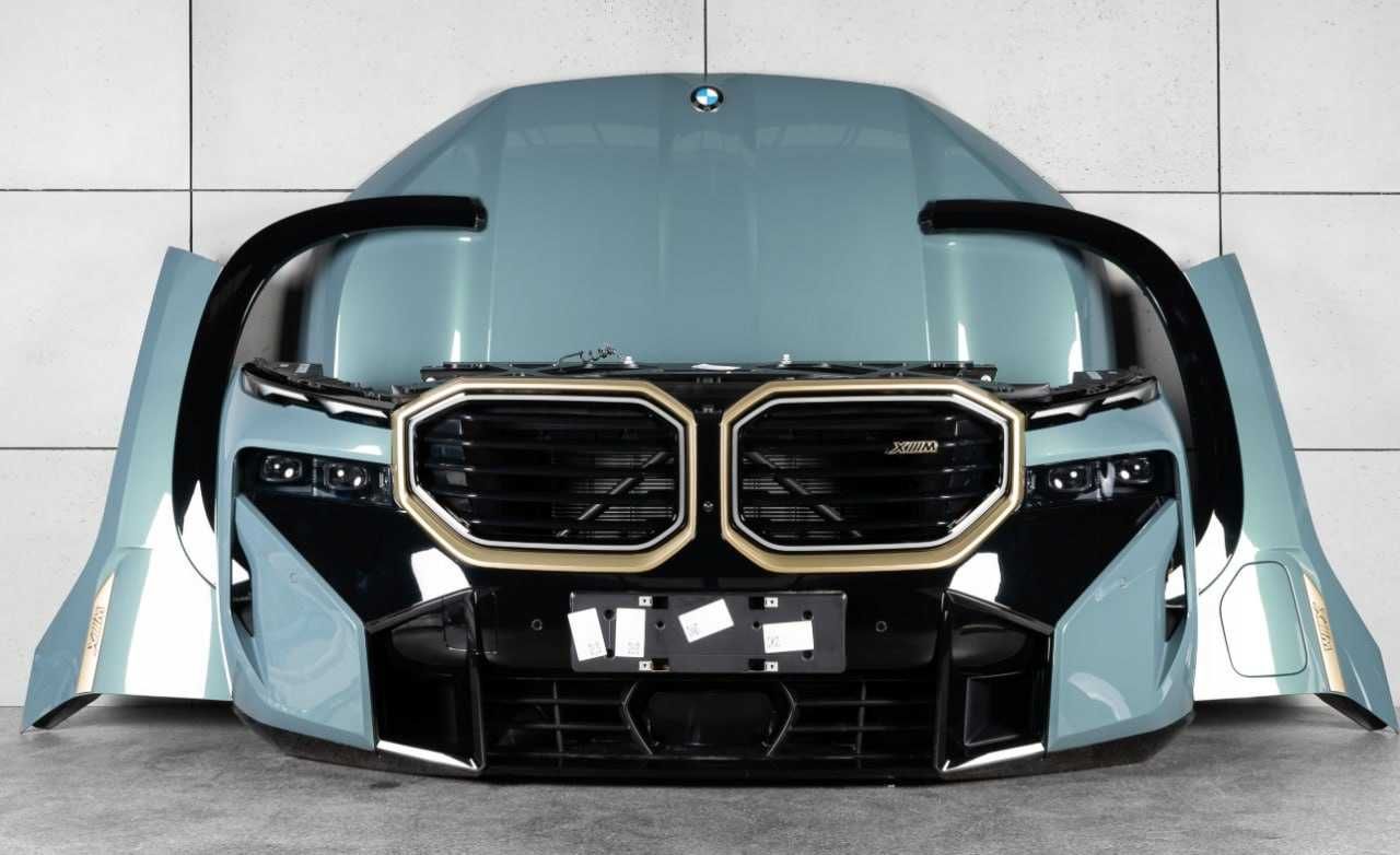 Бампер BMW XM G09 оригінал + решітка, LED фари, капот, крила, фари