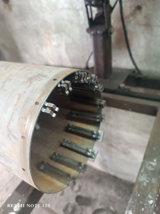 Продаж алмазних коронок нові та бу пайка сегментів