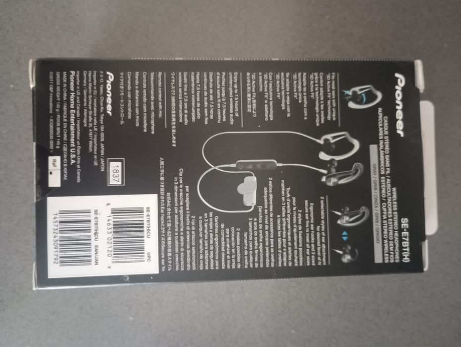 Auriculares bluetooth Pioneer SE-E7BT