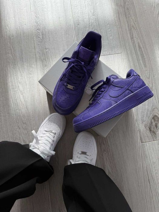 Кросівки Nike Air Force 1 Low x Kobe Bryant Court Purple premium
