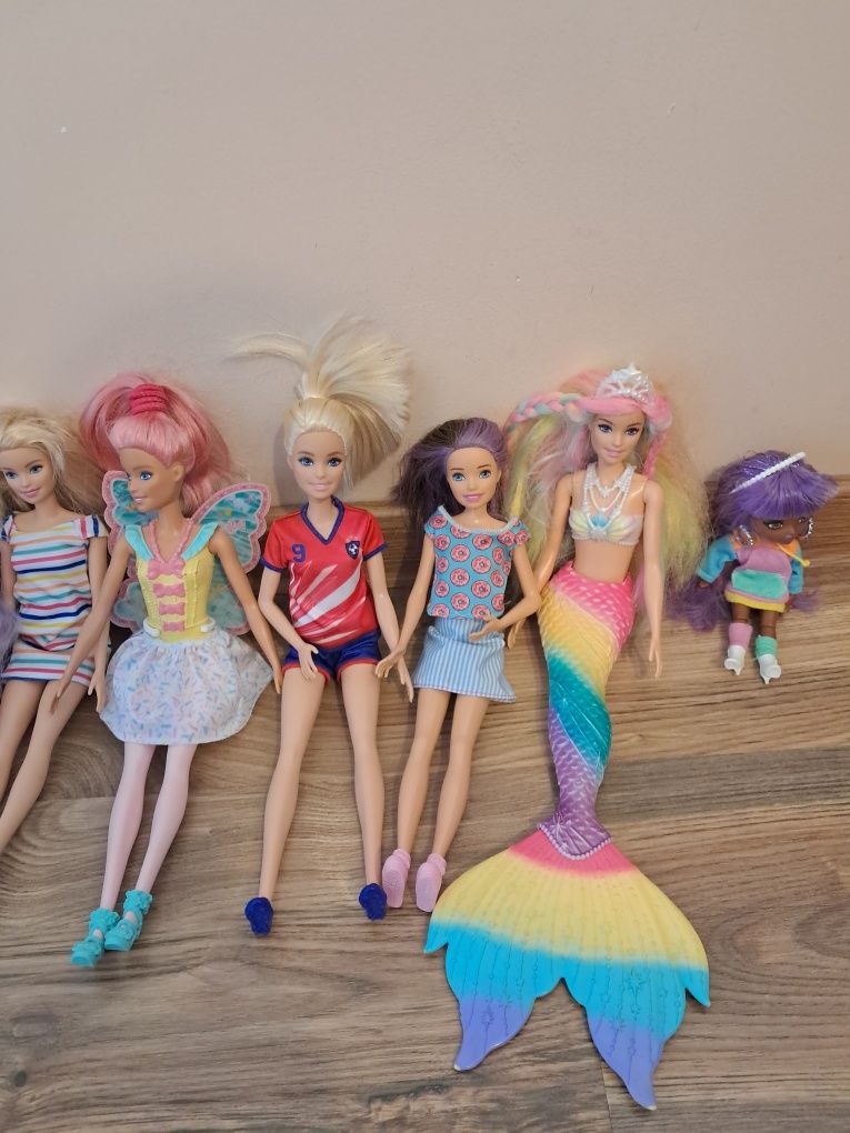 Lalki barbie zestaw