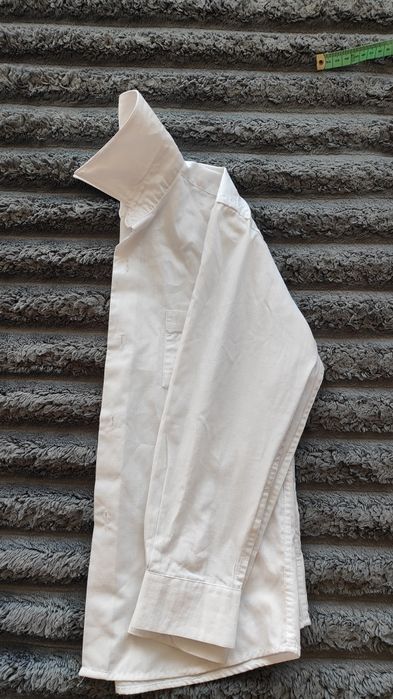 Сорочка для хлопчика біла, блакитна