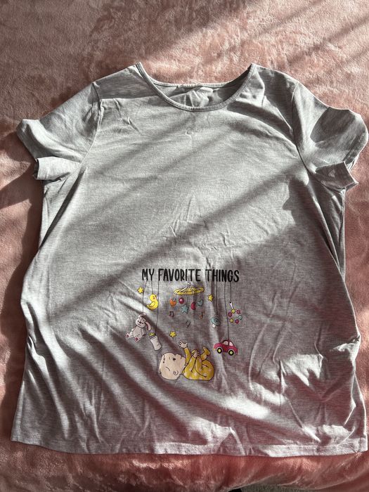 Koszulka ciążowa t-shirt ciążowy xxl jak 44