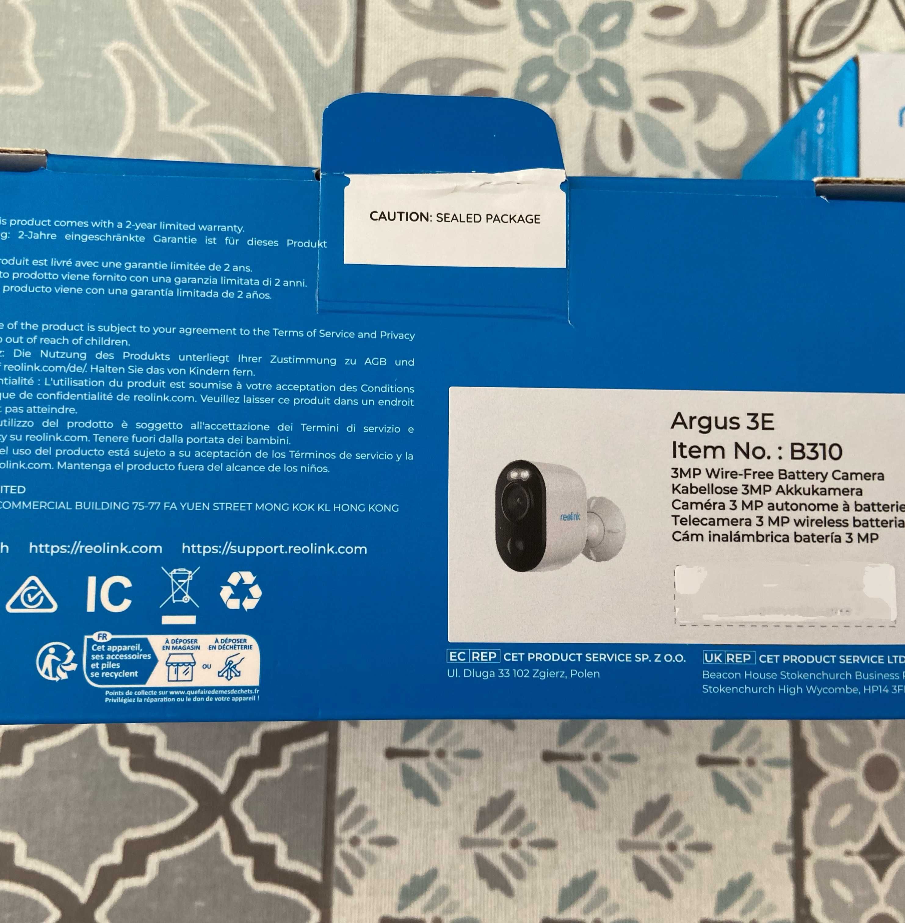 Eeolink Argus 3e + painel solar