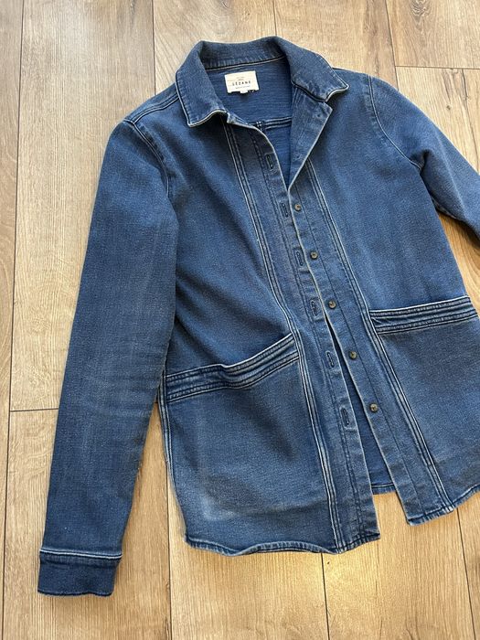 Kurtka jeansowa denim XS Sézane bawełna Will classy