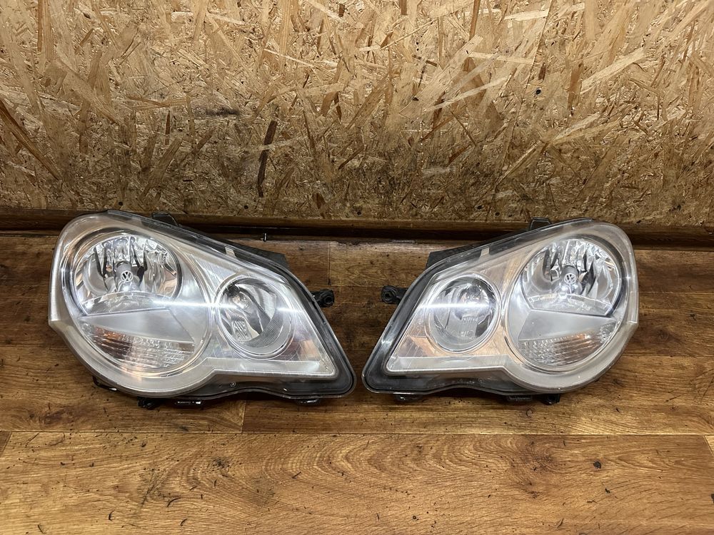 Передні фари VW Polo IV Фольксваген Поло 4 2005-2009 фейсліфт