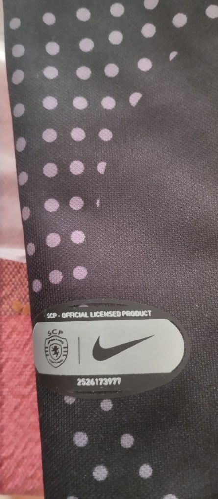 Camisola Sporting preta 25/26