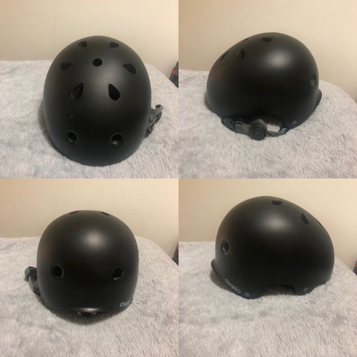Capacete da Btwin e da Oxelo