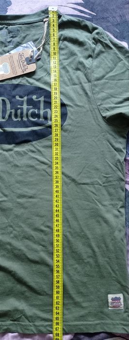 Футболка в стиле милитари с фирменным логотипом Von Dutch