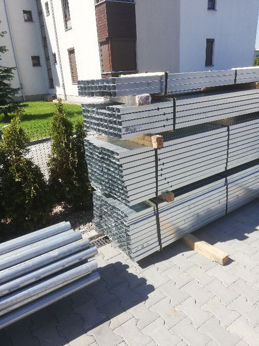 Słupek ocynkowany 60x40x1,5 panel siatka ogrodzenie płot brama furtka