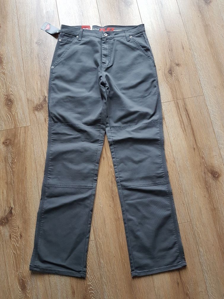 Dickies Flex Regular Fit straight spodnie męskie szare W30 L32