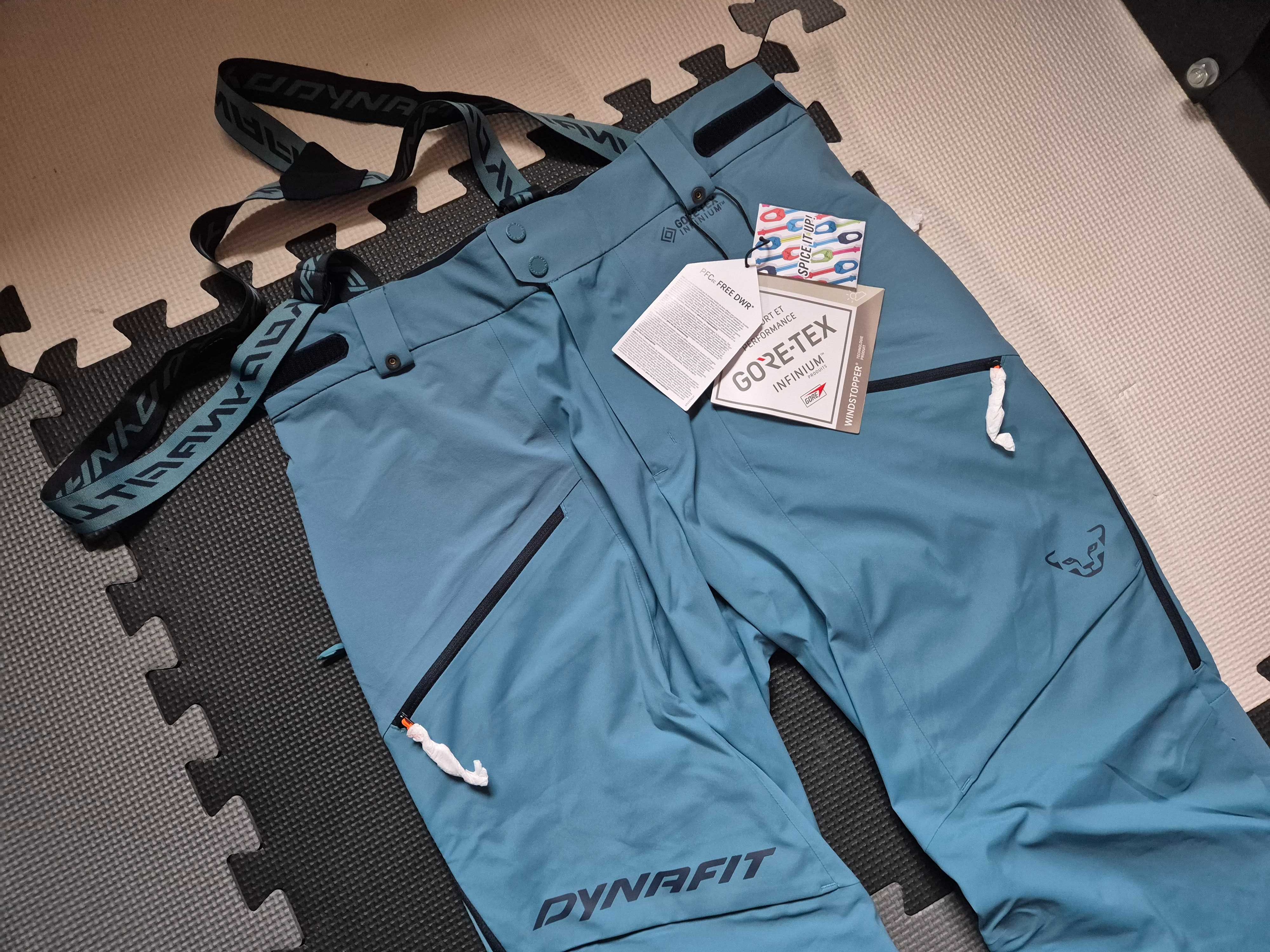 Nowe męskie extra spodnie skiturowe skitour Dynafit Goretex Infinium L