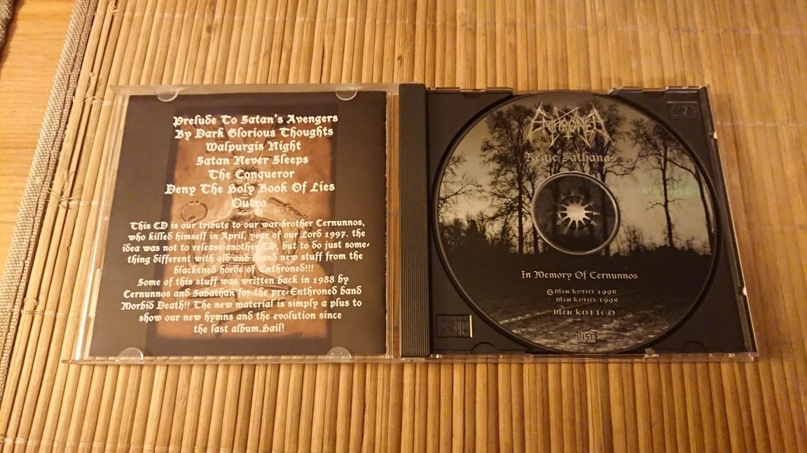 Enthroned Regie Sathanas (A Tribute To Cernunnos) CD *IDEAŁ* 1998 UK