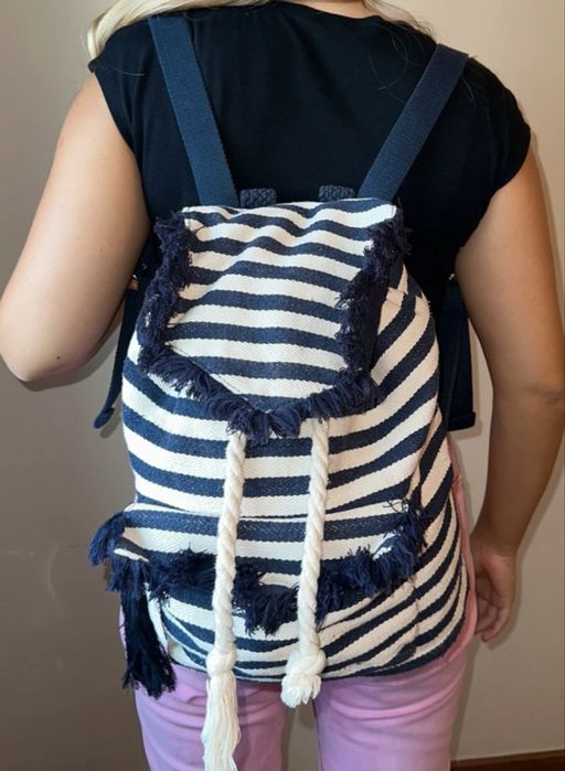 Mochila às riscas Springfield