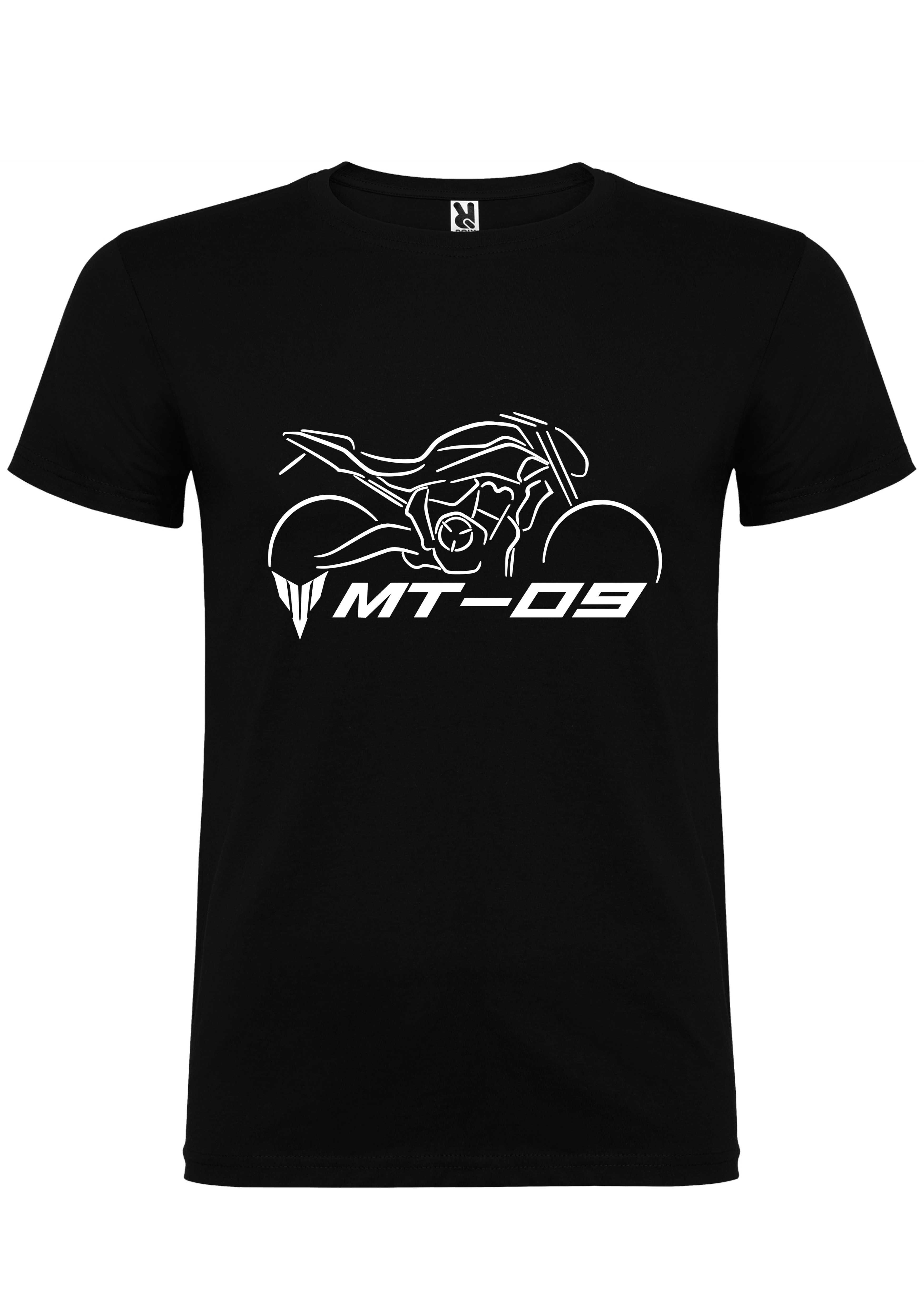 T-shirt Yamaha MT-09 moto perfil