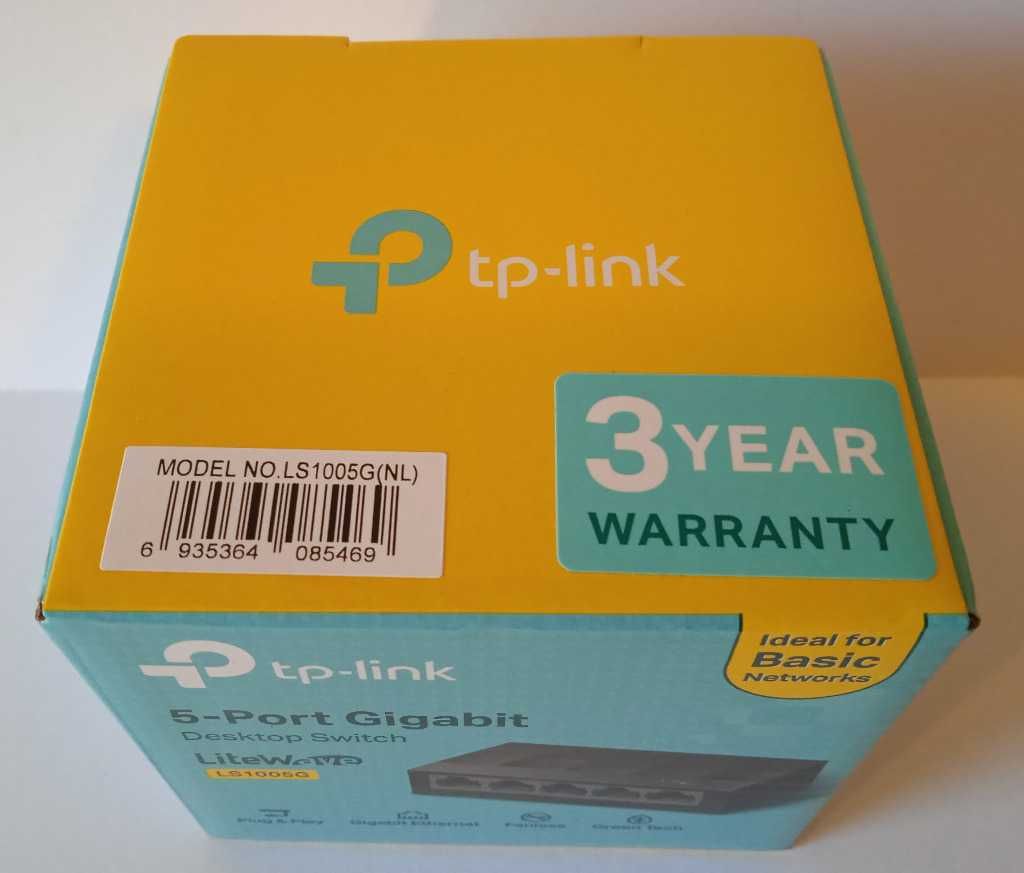 Tp-link switch LS1005G Energooszczędny 1Gb/s