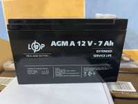 AGM Аккумулятор Акб 12v 7ah Для ИБП UPS сигнализации