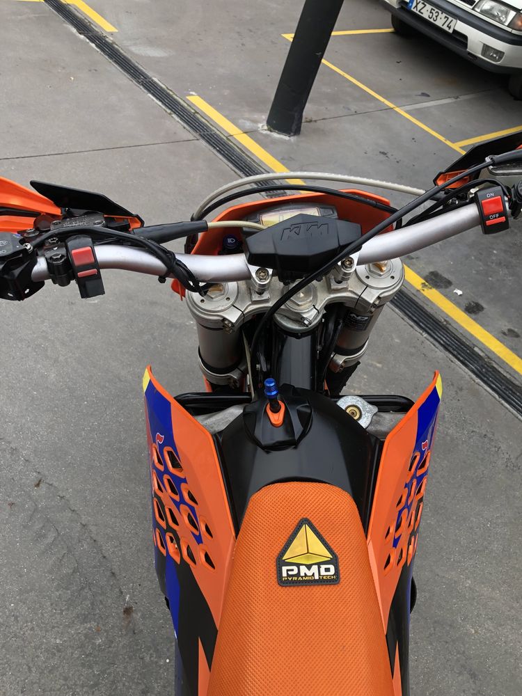 Ktm exc 250 matriculada c/motor arranque