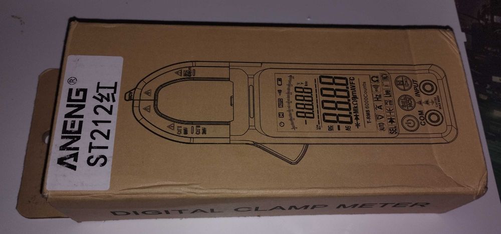 Струмові кліщі/мультиметр Aneng ST-212