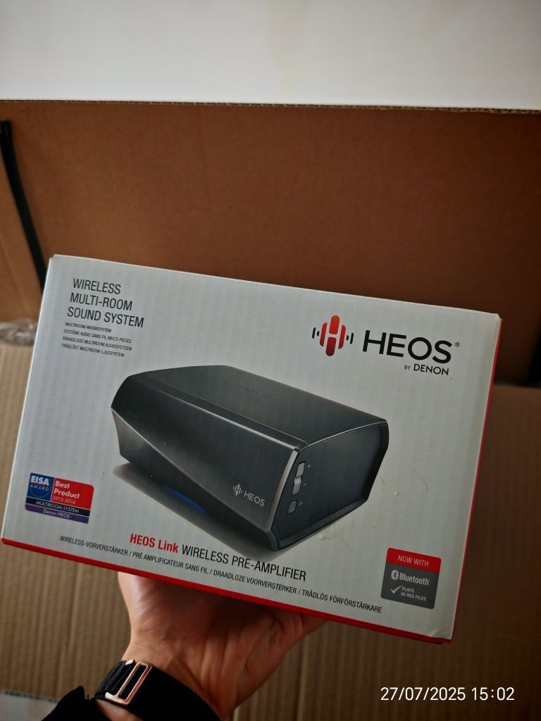 Przedwzmacniacz Denon Heos HS2 link wzmacniacz bluetooth WiFi