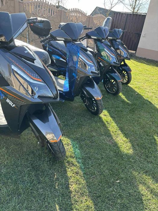 Електроскутер SokMoto WOLF (LITHIUM) НОВИНКА 2025 року 2999Вт 72V-45Ah