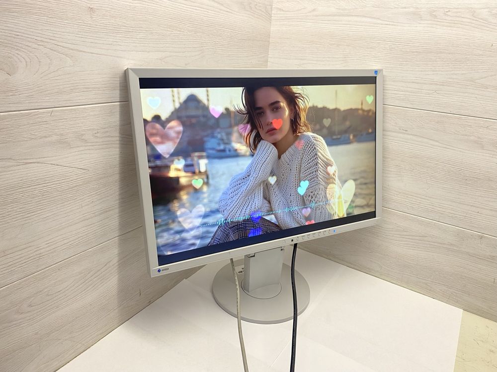 Монітор EIZO FlexScan EV2416W / 24" (1920x1200) / DP, VGA, DVI  10 шт