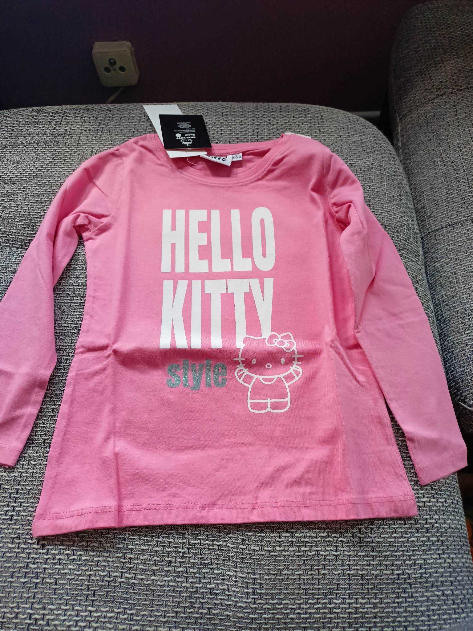 Nowa bluzka bluzeczka dla dziewczynki roz. 110 Hello Kitty