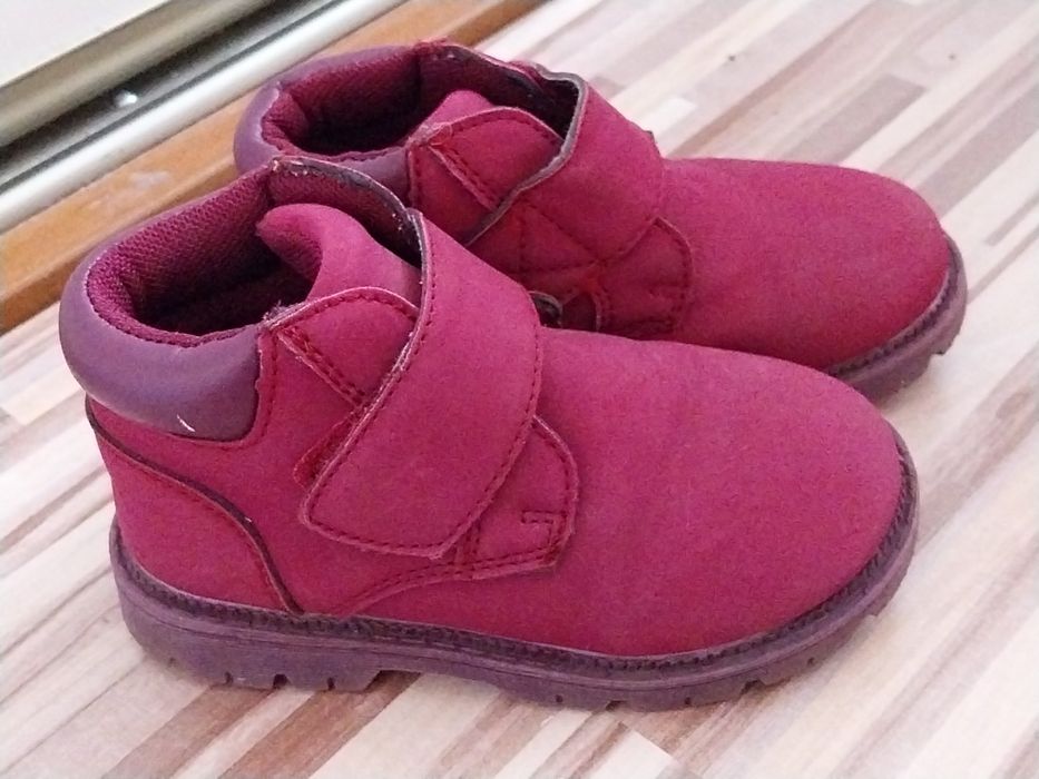 Buty jesienne dziewczynka, półbuty, botki