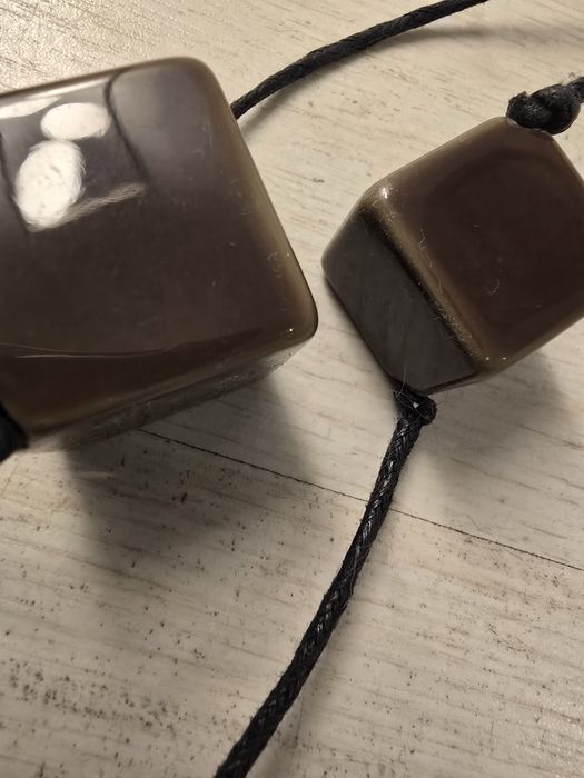 Naszyjnik Solar czekoladowy brąz