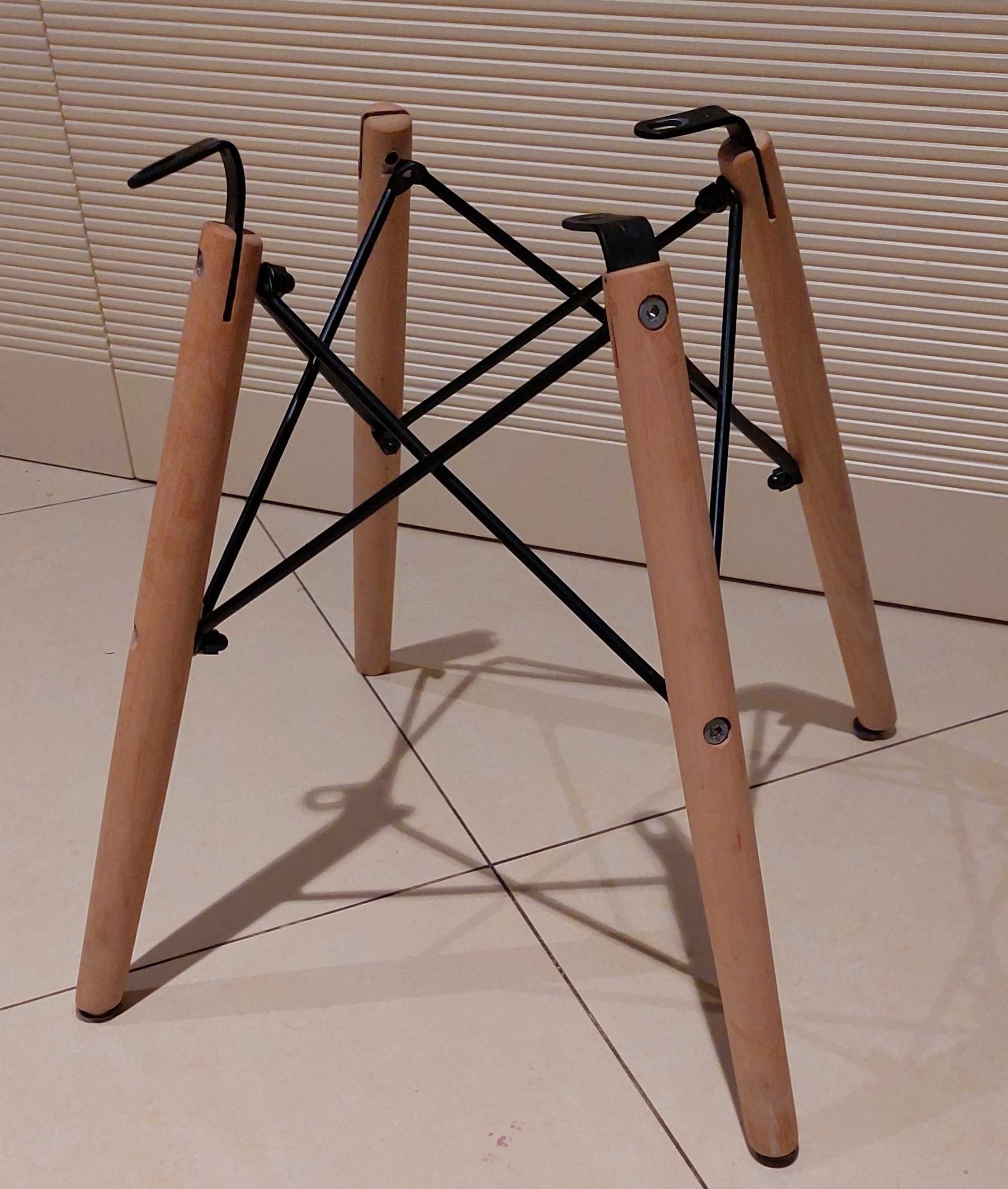 Stelaż drewniano metalowy do krzesła typu skandynawskiego
